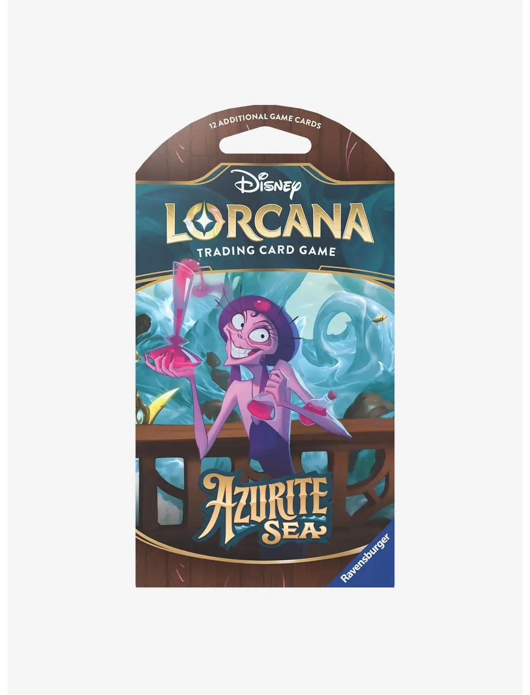 Disney Lorcana Trading Card Game Azurite Sea Booster Pack
