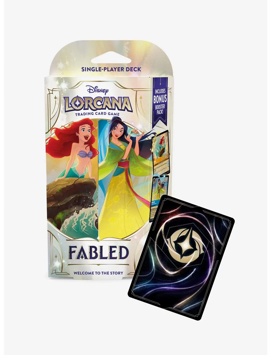 Disney Lorcana Trading Card Game Fabled Single-Player Deck
