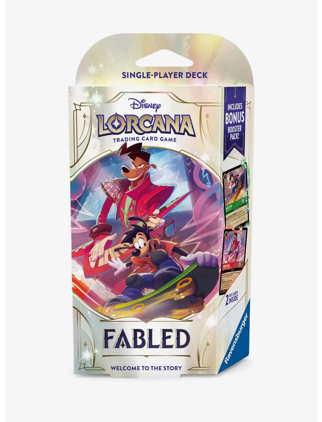 Disney Lorcana Trading Card Game Fabled Single-Player Deck