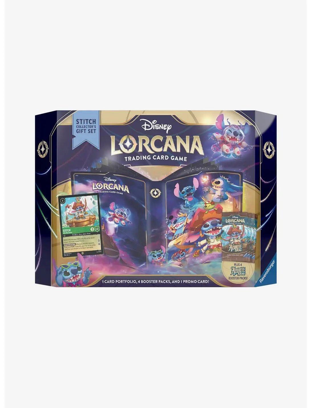 Disney Lorcana Trading Card Game Stitch Collector's Gift Set