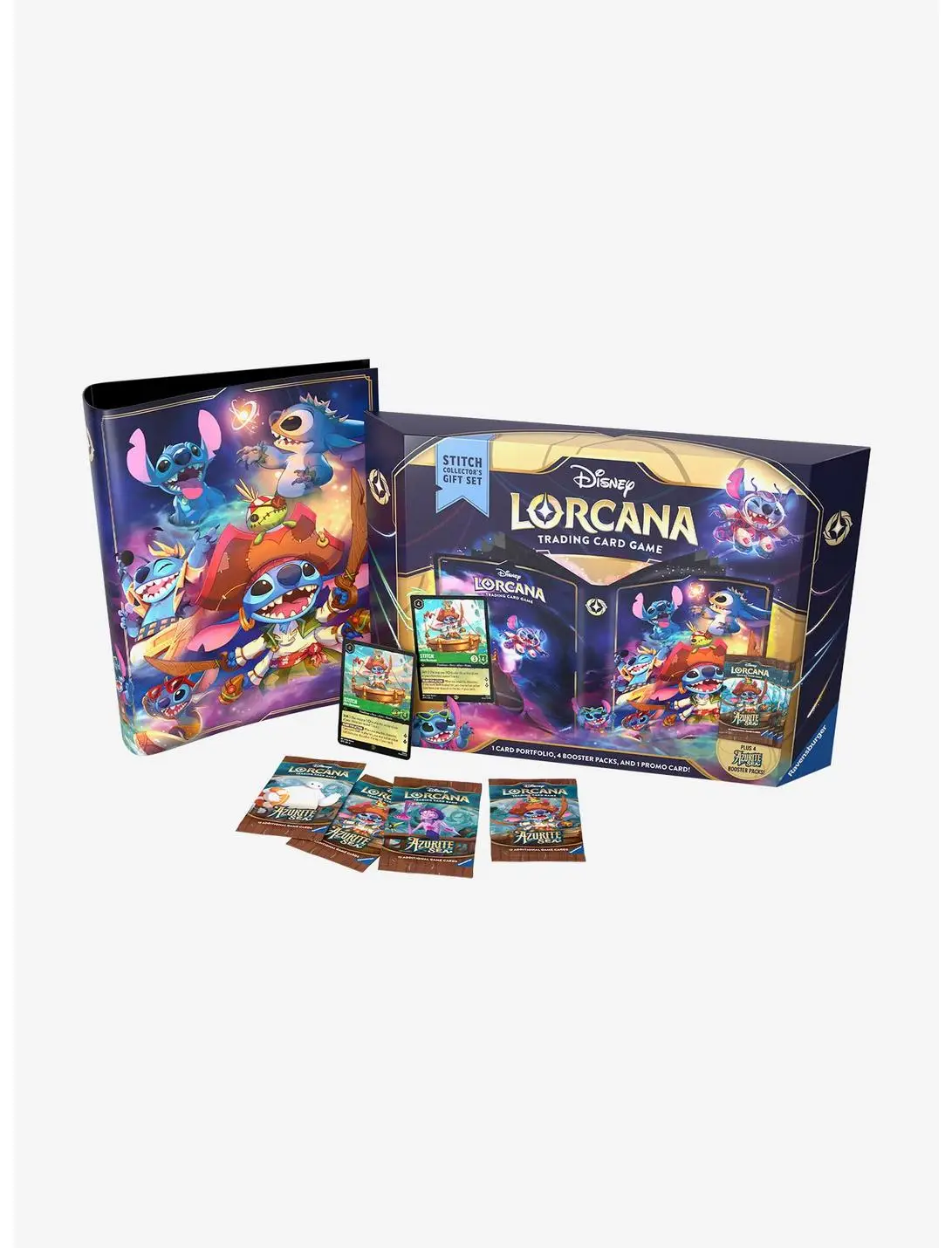 Disney Lorcana Trading Card Game Stitch Collector's Gift Set