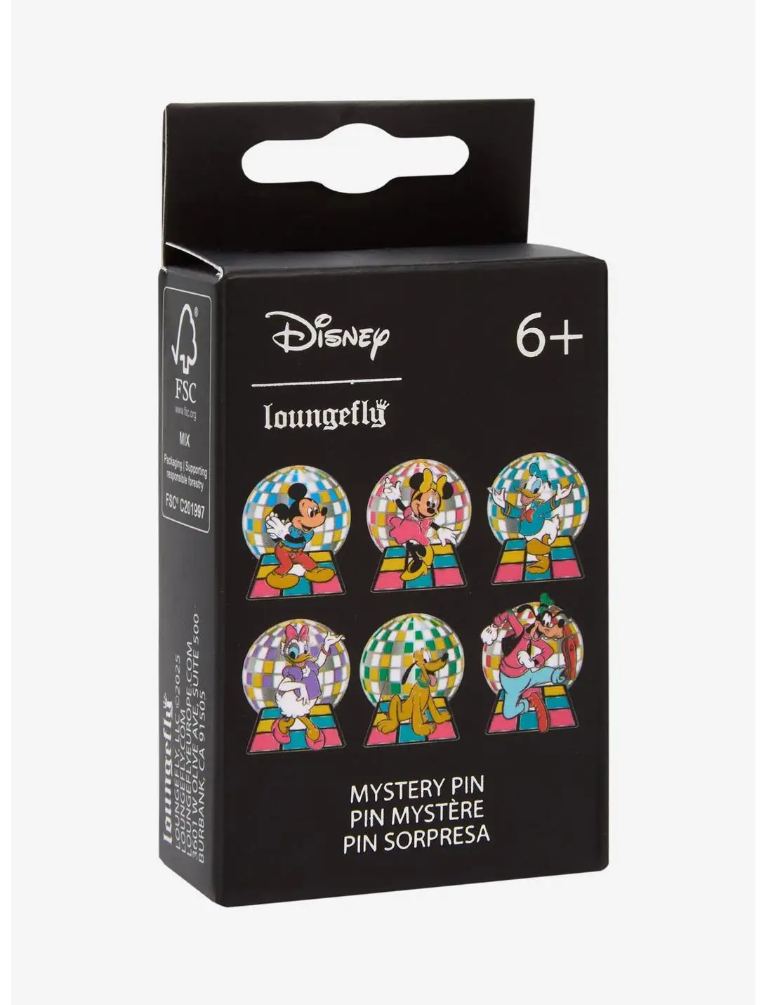 Disney Mickey and Friends Disco Ball Blind Box Enamel Pin — BoxLunch Exclusive
