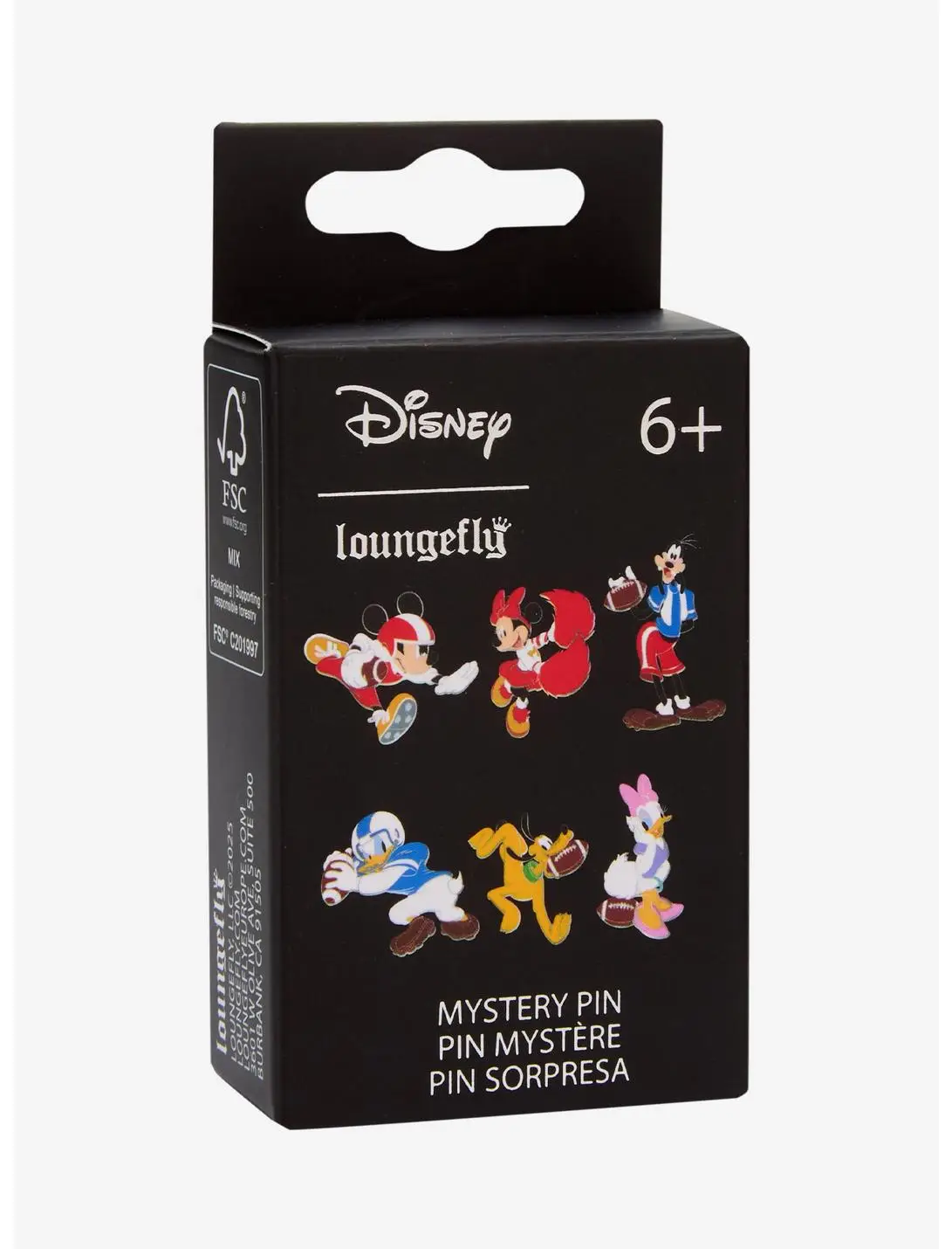 Disney Mickey and Friends Football Blind Box Enamel Pin — BoxLunch Exclusive