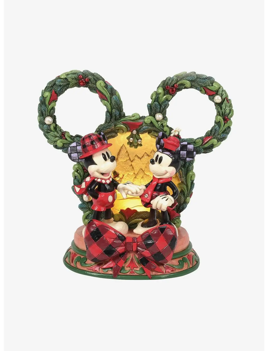 Disney Mickey & Minnie Holiday Figure