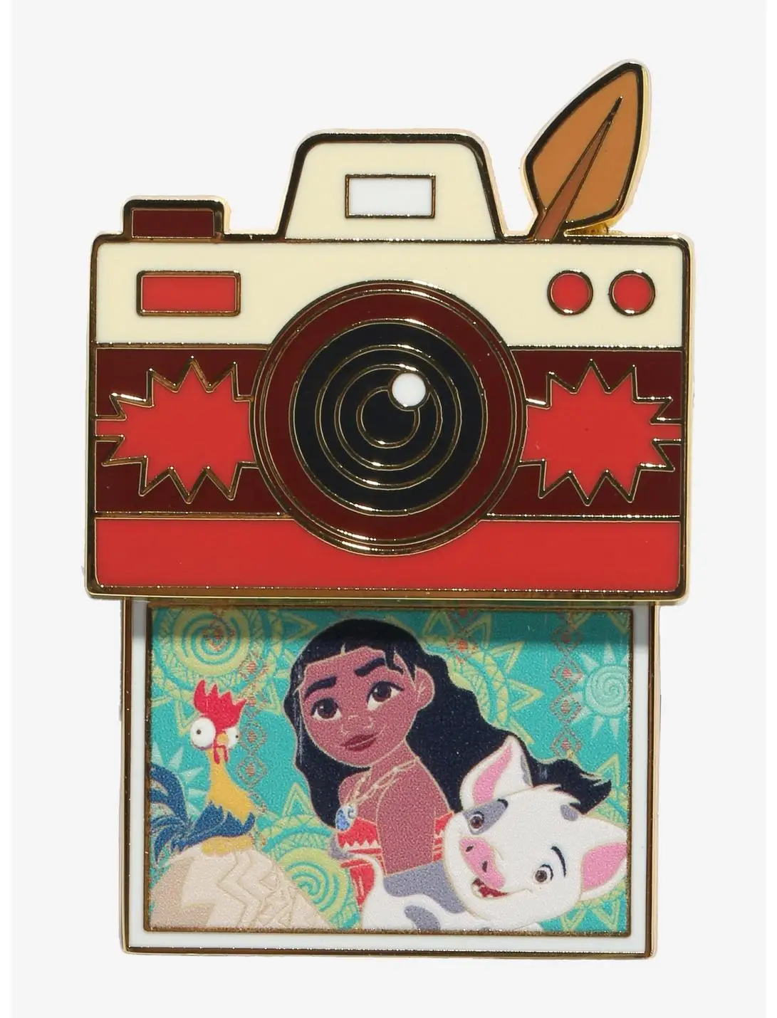 Disney Moana Instant Camera Enamel Pin