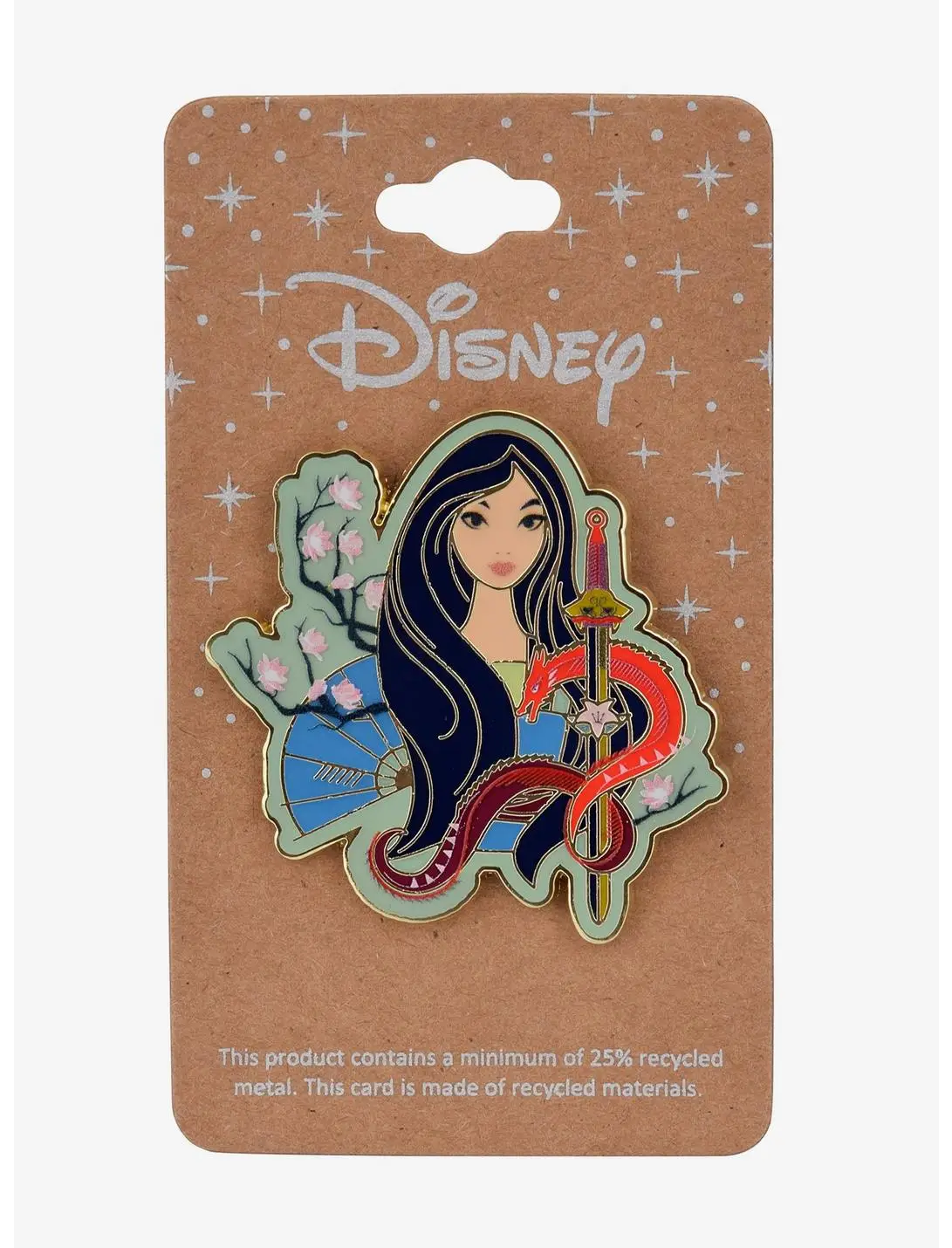 Disney Mulan Portrait Enamel Pin - BoxLunch Exclusive