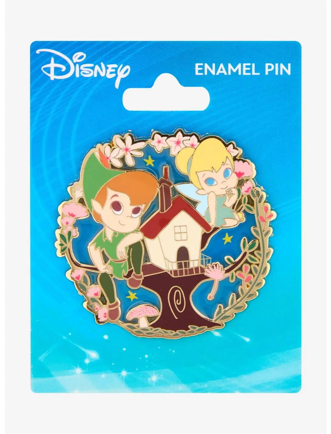 Disney Peter Pan Tink & Peter Tree House Enamel Pin — BoxLunch Exclusive