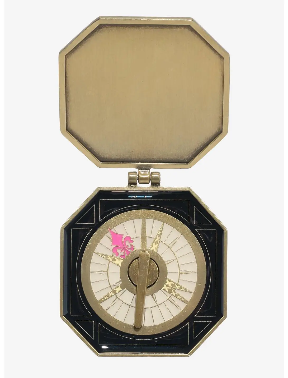 Disney Pirates of the Caribbean Spinning Compass Hinged Enamel Pin — BoxLunch Exclusive
