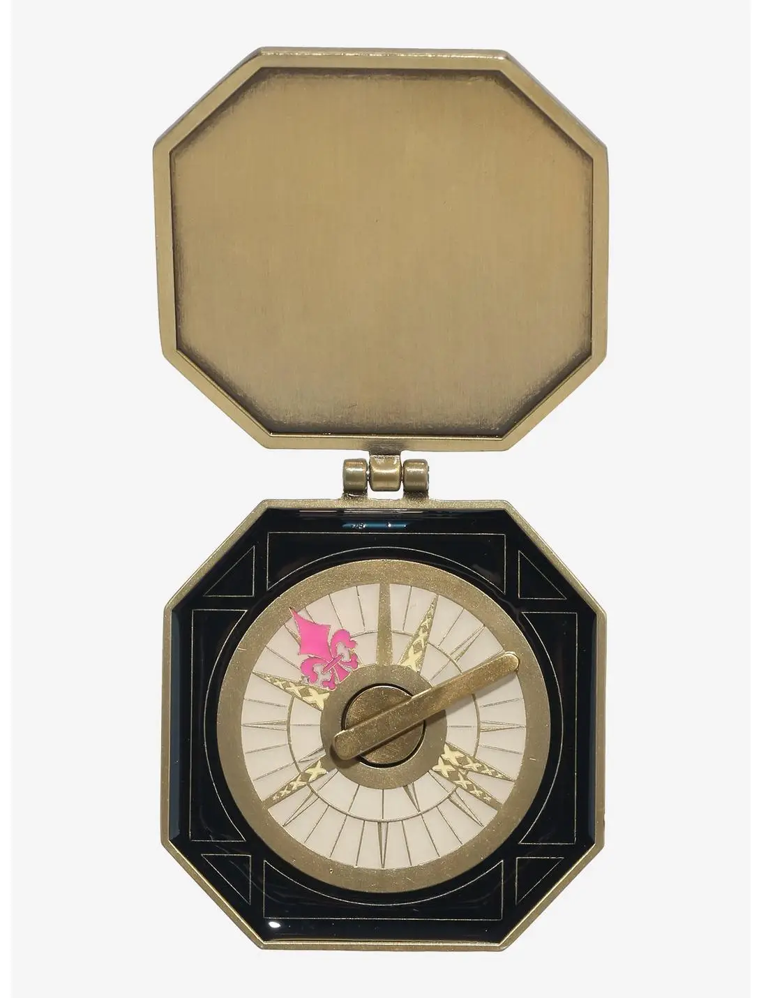 Disney Pirates of the Caribbean Spinning Compass Hinged Enamel Pin — BoxLunch Exclusive