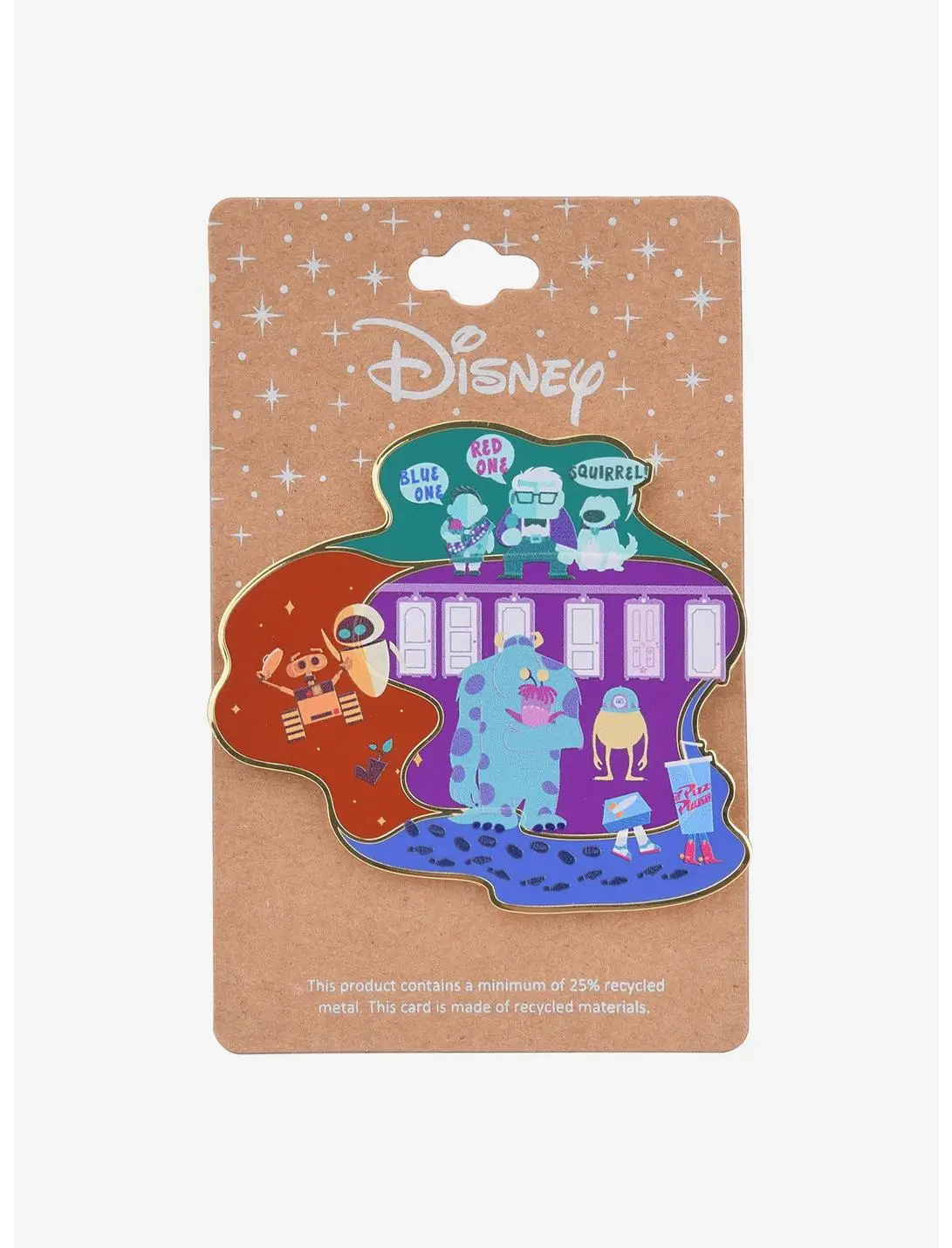 Disney Pixar Movies Collage Enamel Pin - BoxLunch Exclusive
