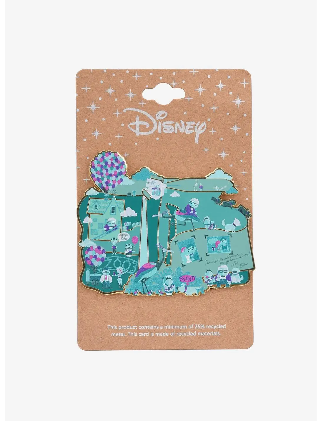 Disney Pixar Up Scenic Collage Enamel Pin - BoxLunch Exclusive