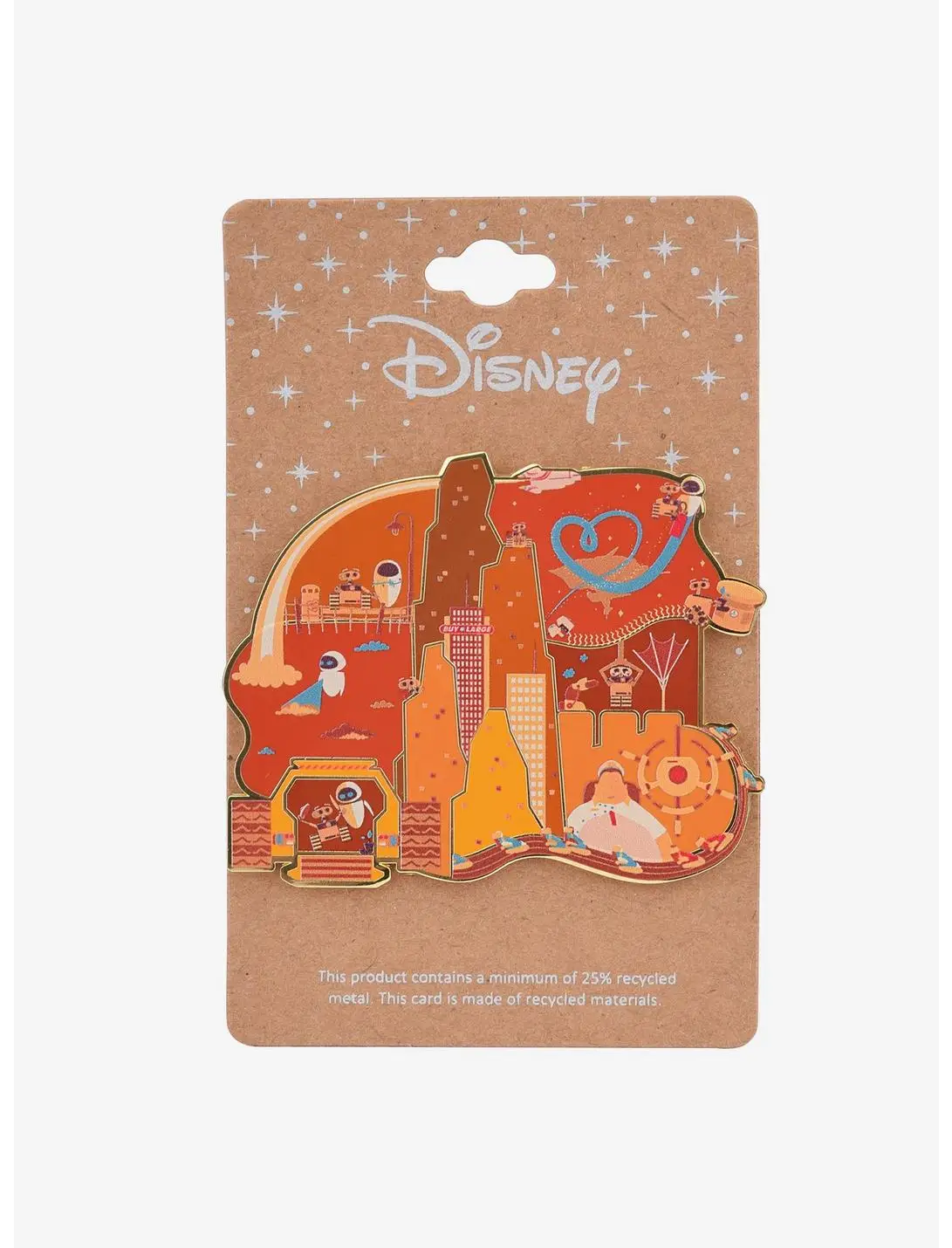 Disney Pixar WALL-E Scenic Collage Enamel Pin - BoxLunch Exclusive