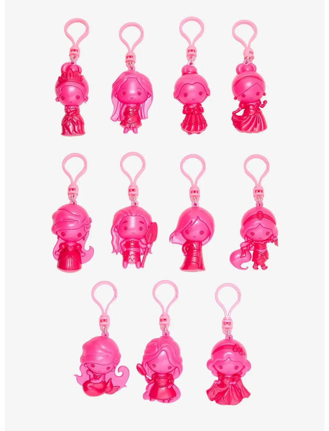Disney Princess Pink Blind Bag Figural Bag Clip