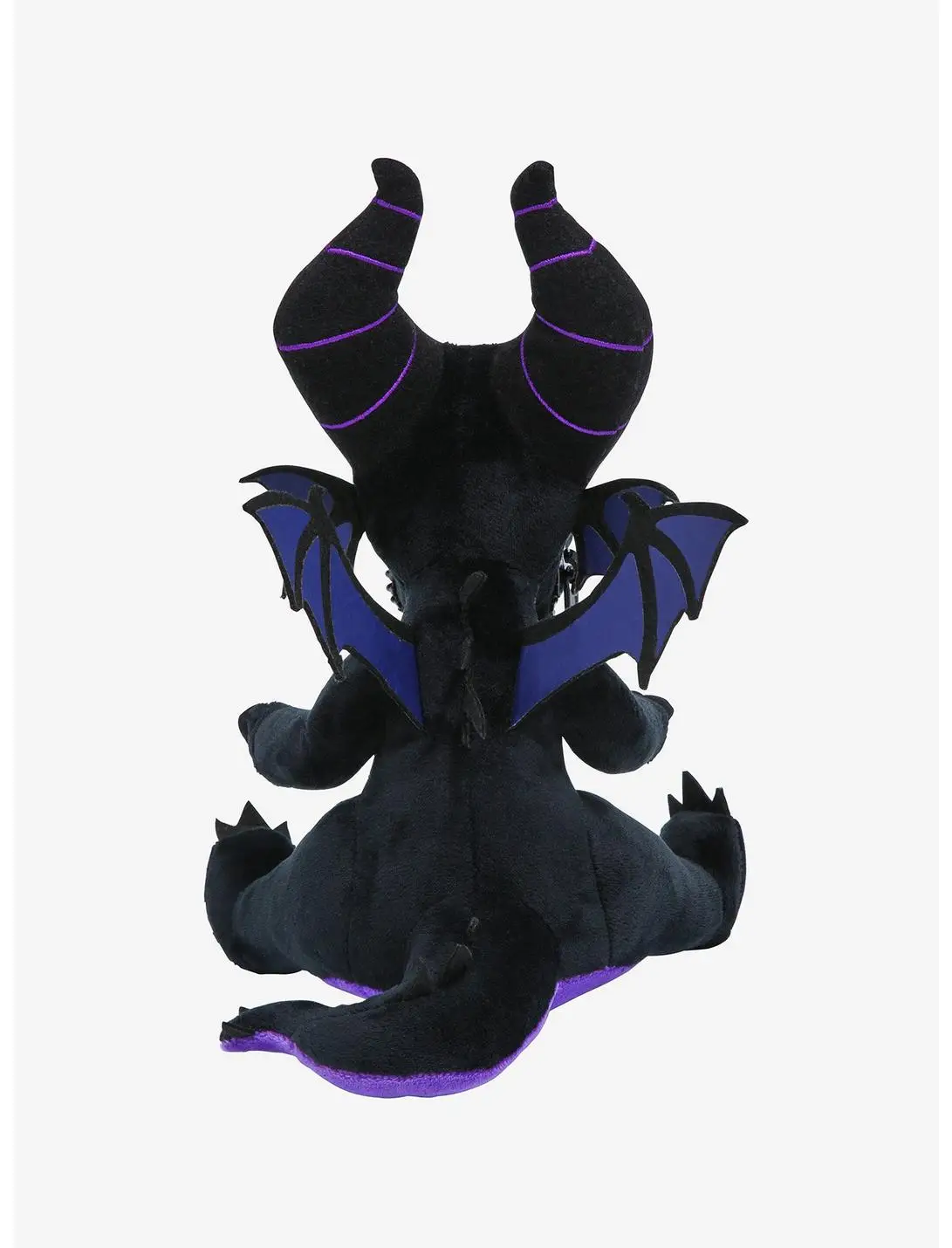 Disney Sleeping Beauty Dragon Maleficent Zip Mouth 8 Inch Plush