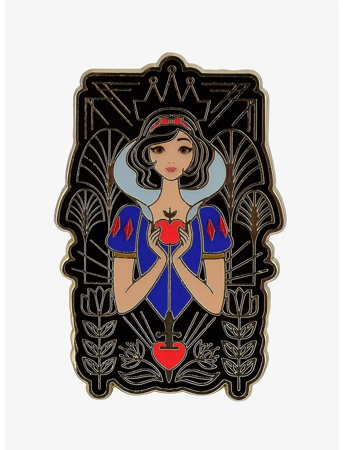 Disney Snow White and the Seven Dwarfs Snow White Portrait Enamel Pin - BoxLunch Exclusive