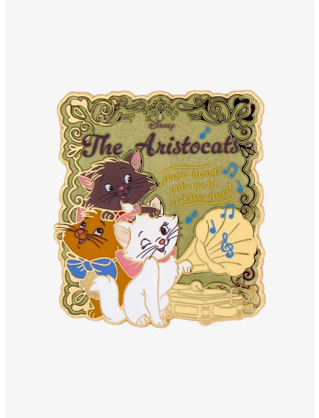 Disney The Aristocats Kittens Frame Enamel Pin - BoxLunch Exclusive