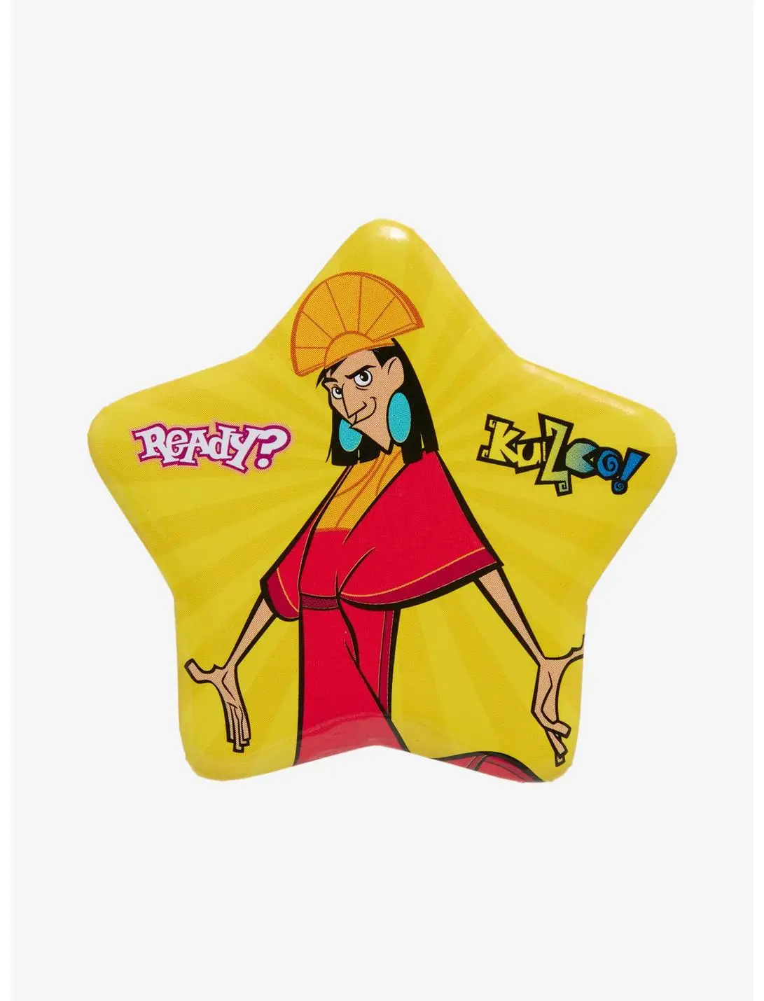 Disney The Emperor's New Groove Kuzco Portrait Star Button Pin