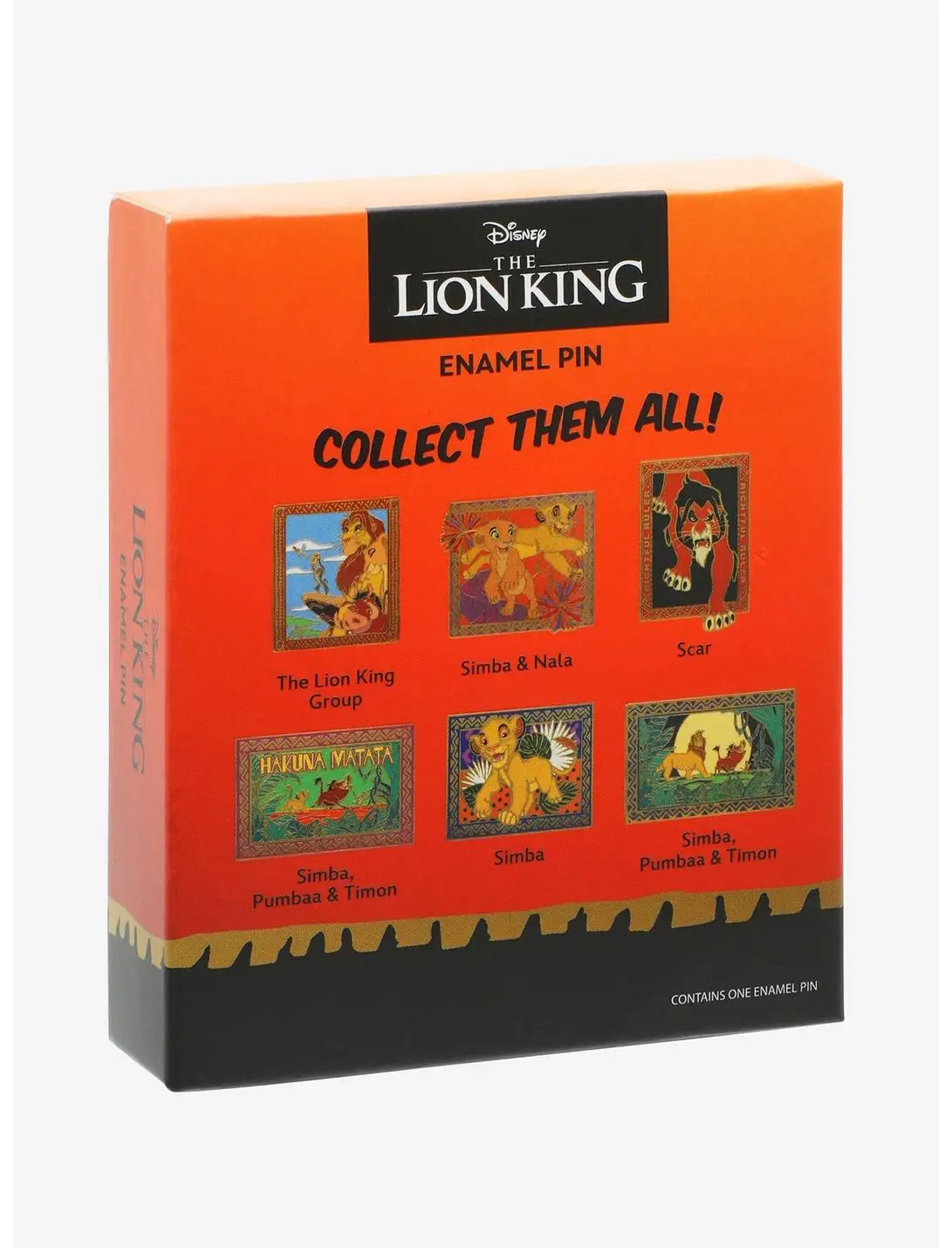 Disney The Lion King Framed Blind Box Enamel Pin