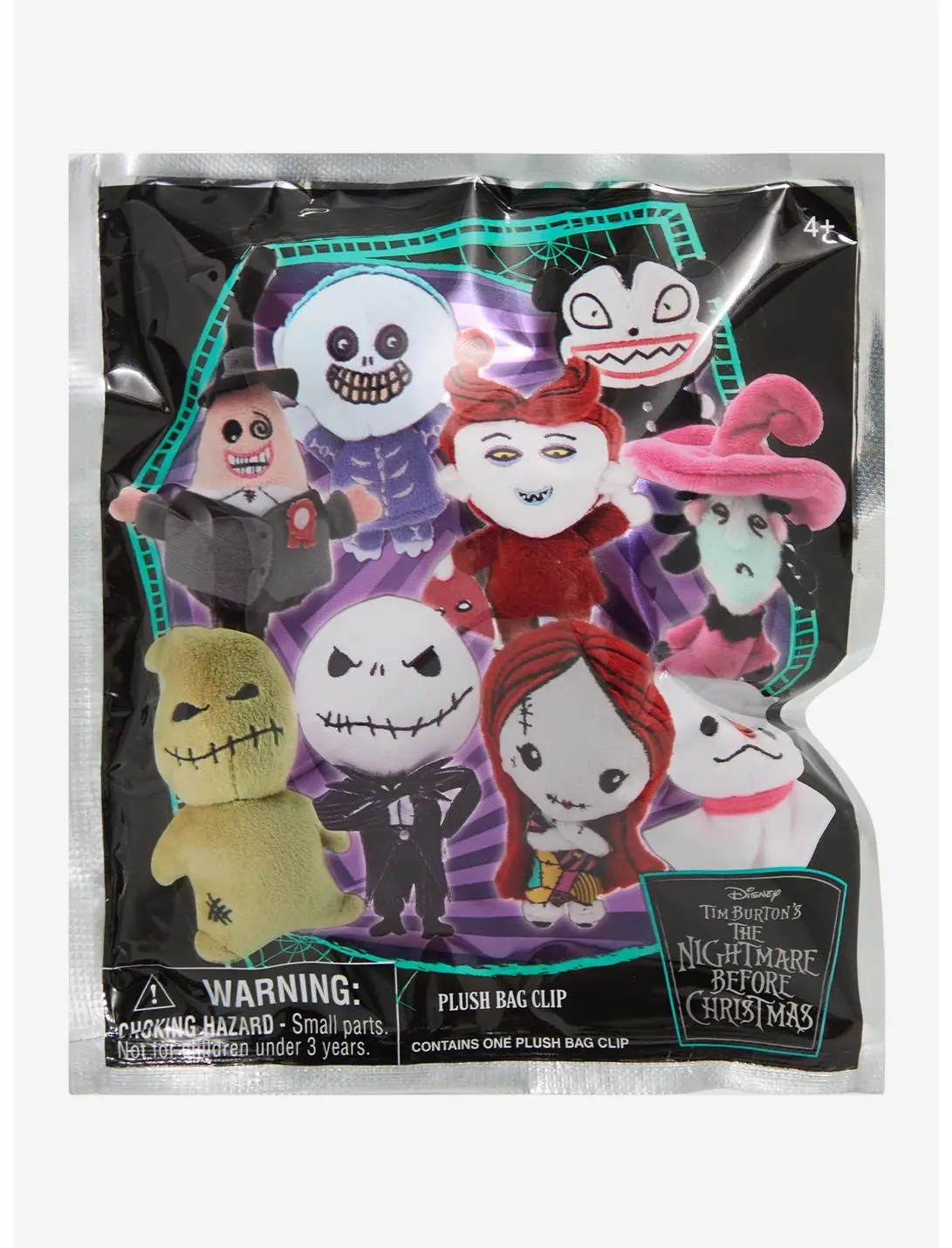 Disney The Nightmare Before Christmas Characters Blind Bag Plush Bag Clip - BoxLunch Exclusive