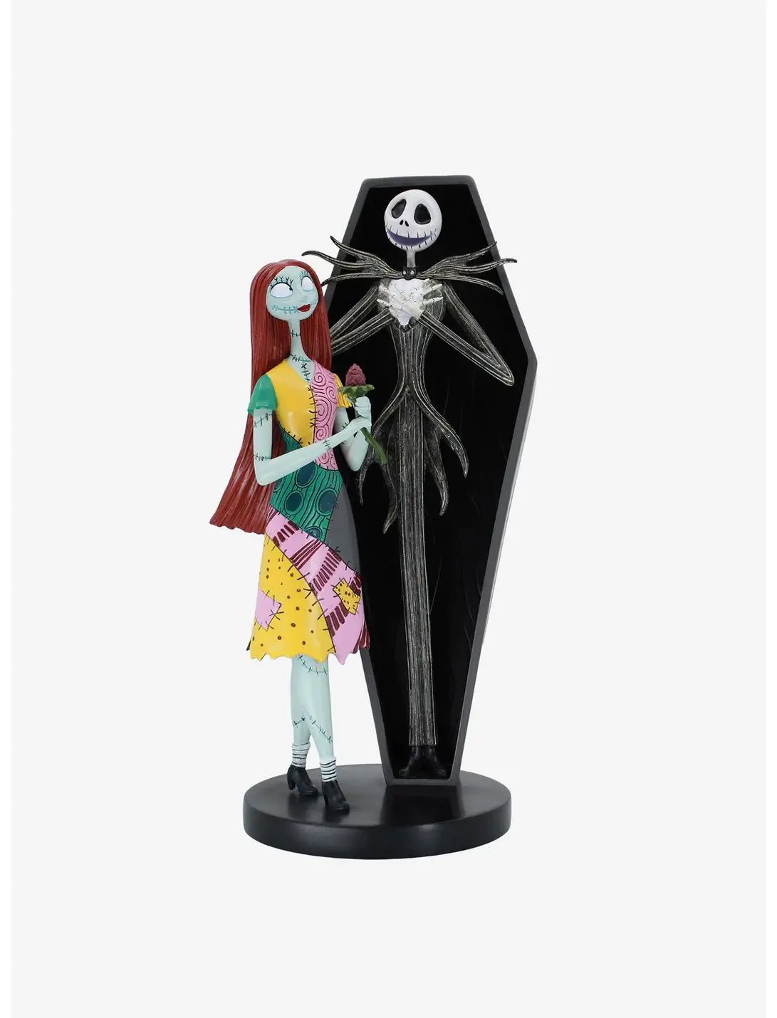 Disney The Nightmare Before Christmas Jack and Sally Coffin Figurine