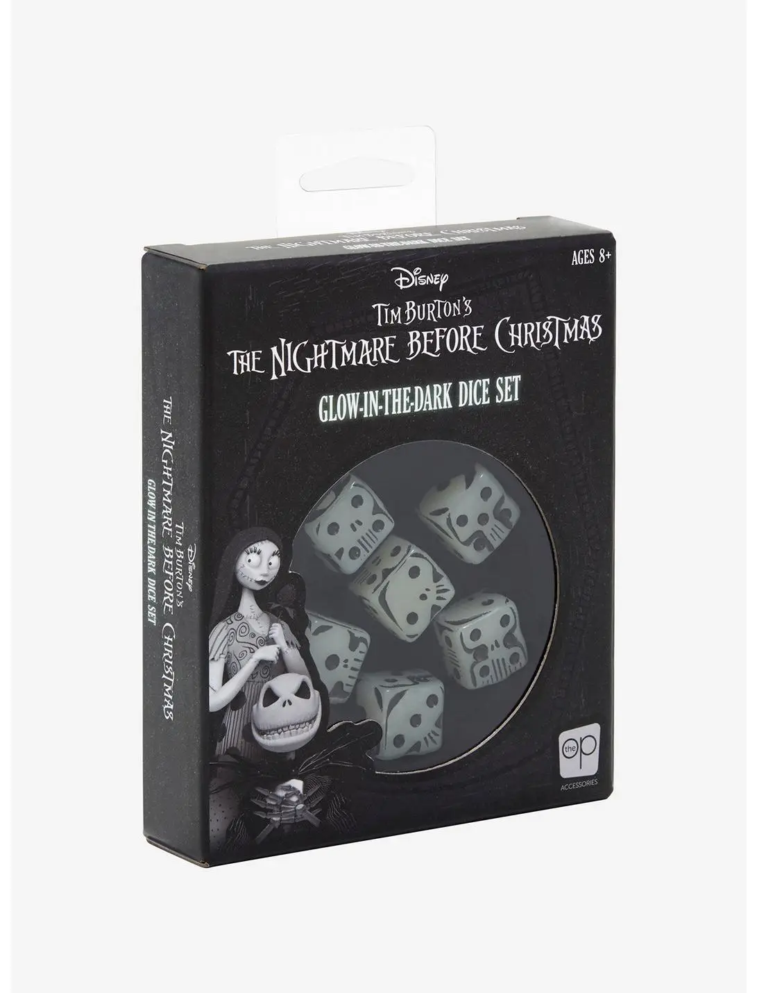 Disney The Nightmare Before Christmas Oogie Boogie Glow-in-the-Dark Dice Set & Tin