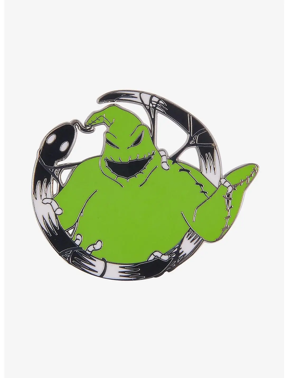 Disney The Nightmare Before Christmas Oogie Boogie Snake Enamel Pin — BoxLunch Exclusive