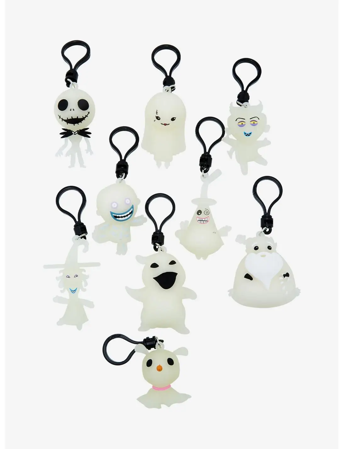 Disney The Nightmare Before Christmas Series 8 Glow-in-The-Dark Blind Bag Figural Bag Clip