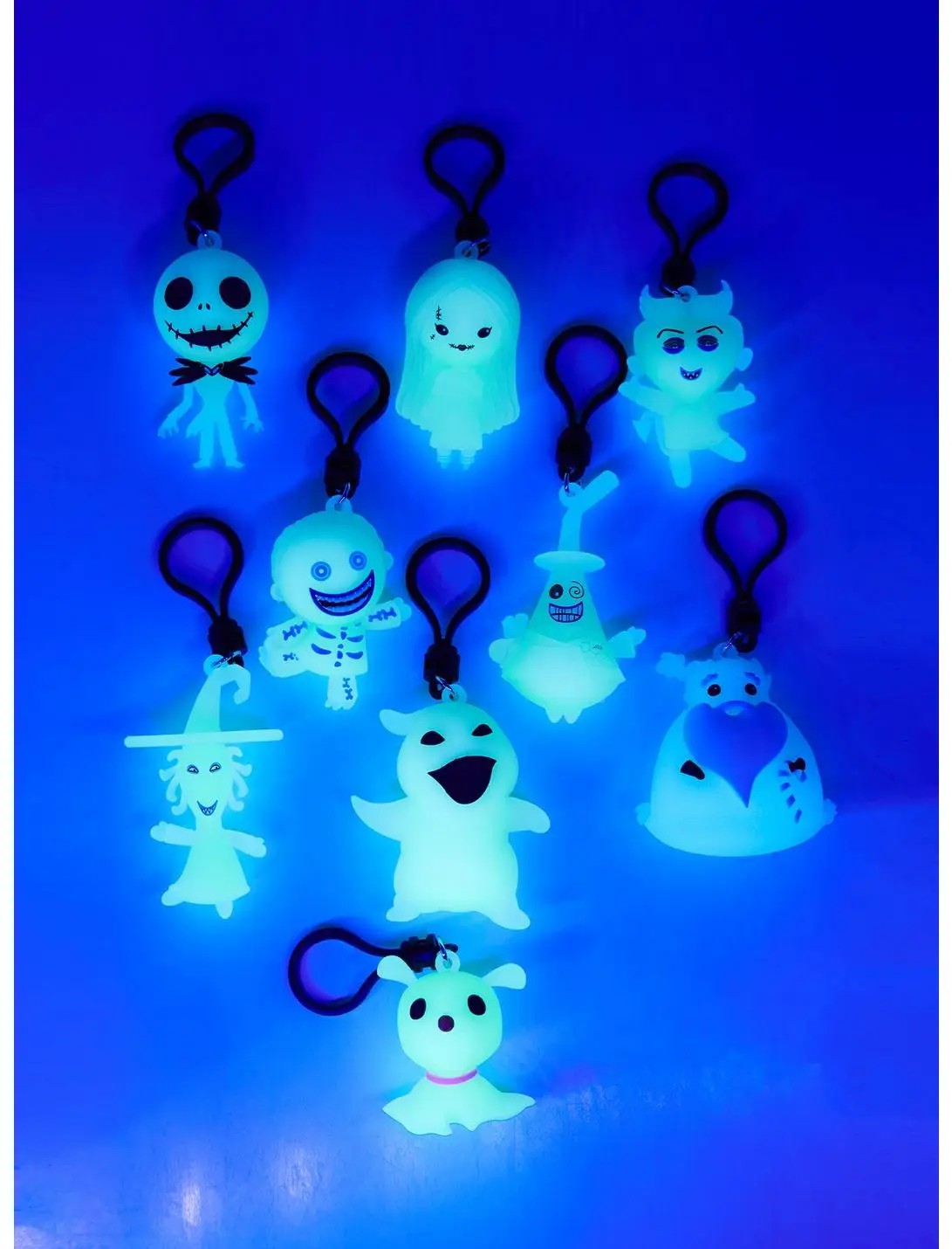 Disney The Nightmare Before Christmas Series 8 Glow-in-The-Dark Blind Bag Figural Bag Clip