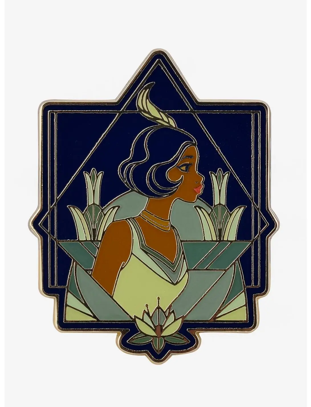 Disney The Princess and the Frog Tiana Portrait Enamel Pin - BoxLunch Exclusive