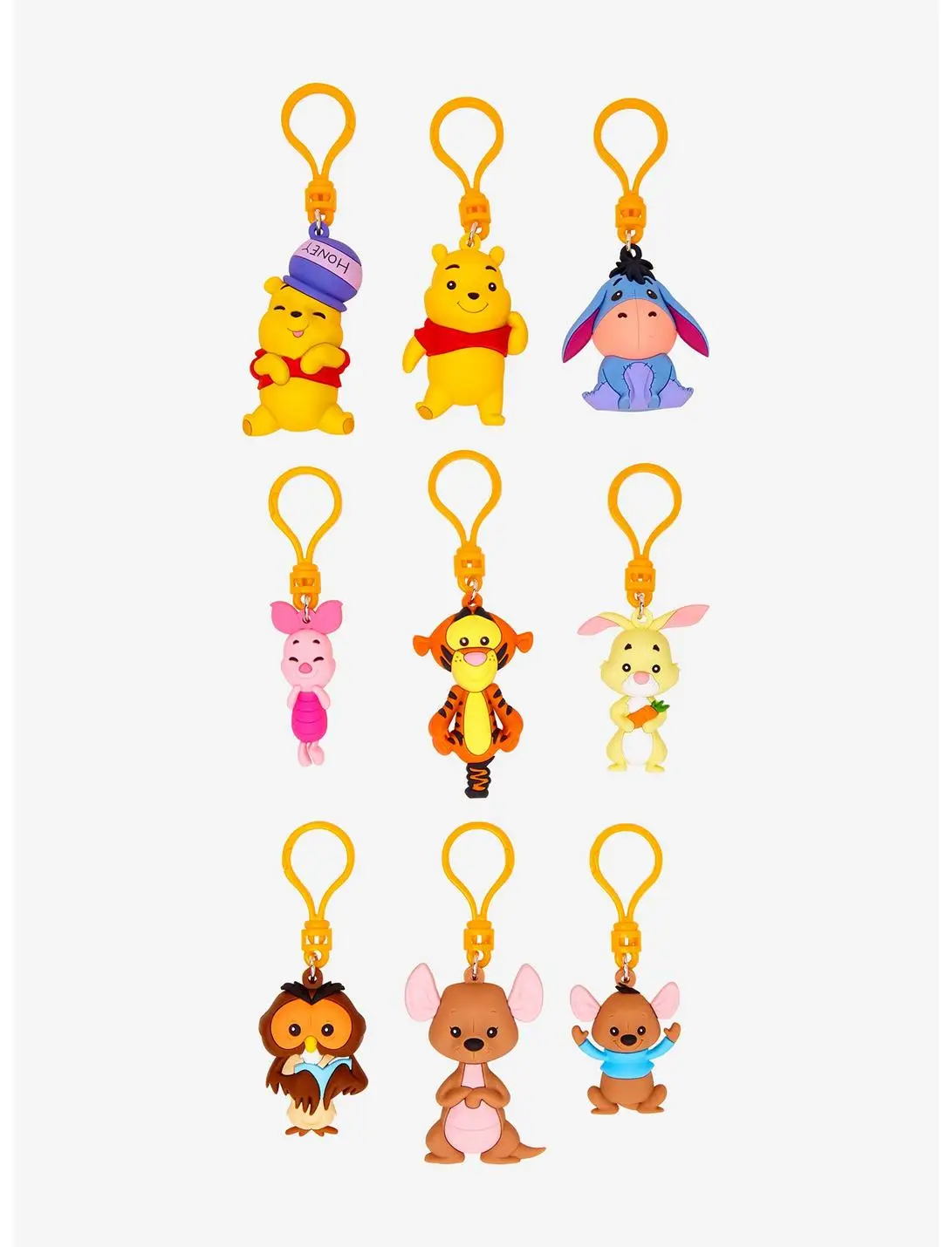 Disney Winnie the Pooh Characters Blind Bag Figural Bag Clip