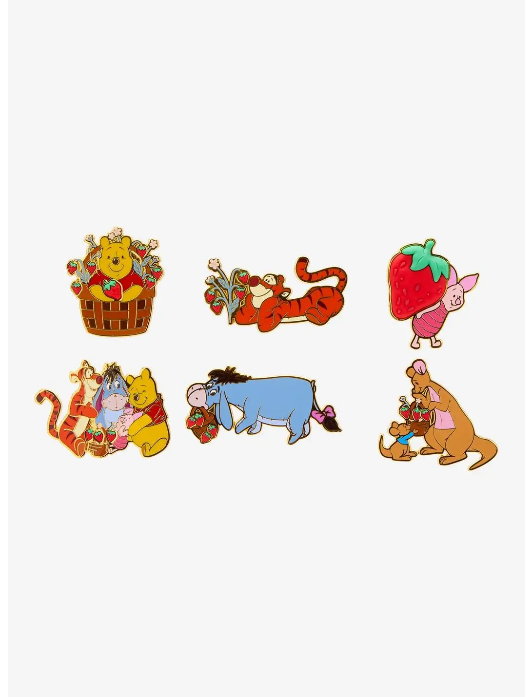 Disney Winnie the Pooh Strawberry Blind Box Enamel Pin — BoxLunch Exclusive