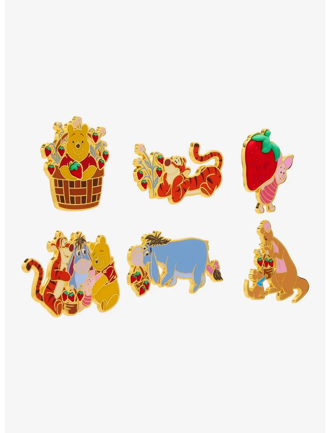 Disney Winnie the Pooh Strawberry Blind Box Enamel Pin — BoxLunch Exclusive