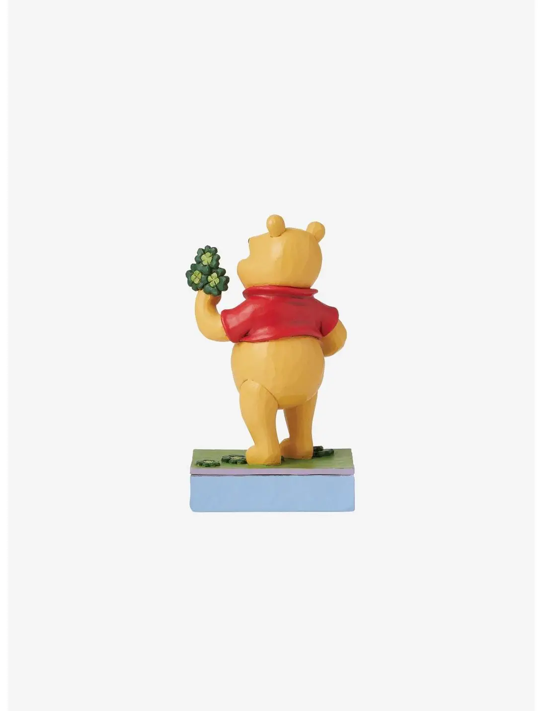 Disney Winnie The Pooh with Clovers & Pot Jim Shore Figurine