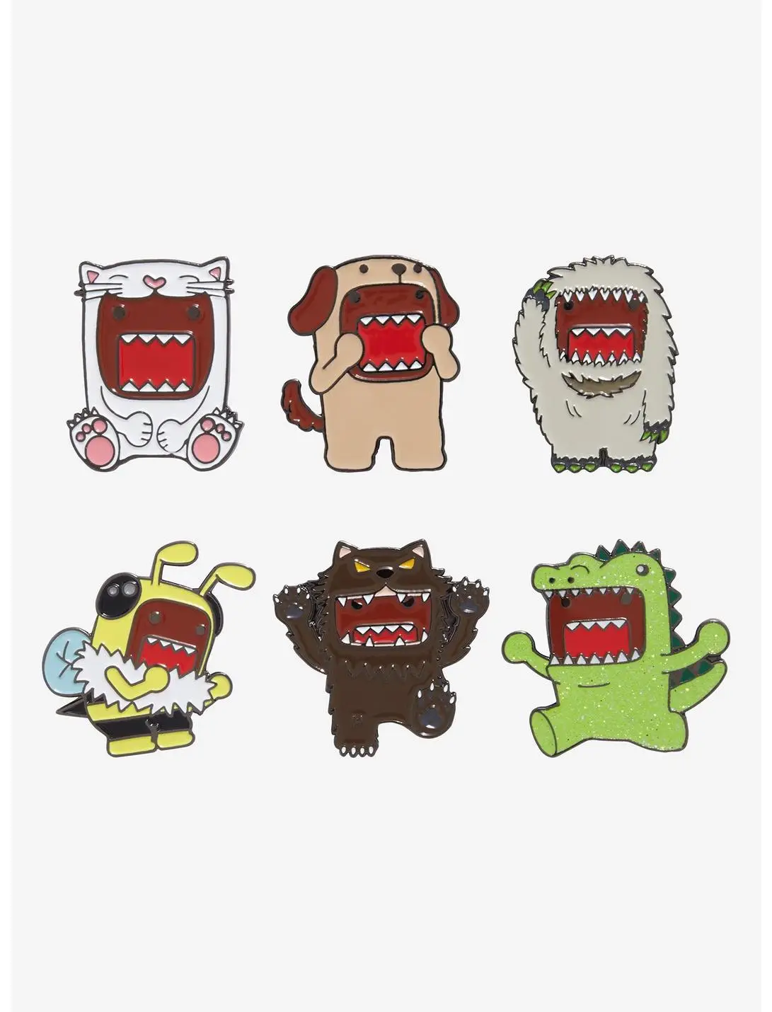 Domo Animal Costumes Blind Box Enamel Pin - BoxLunch Exclusive