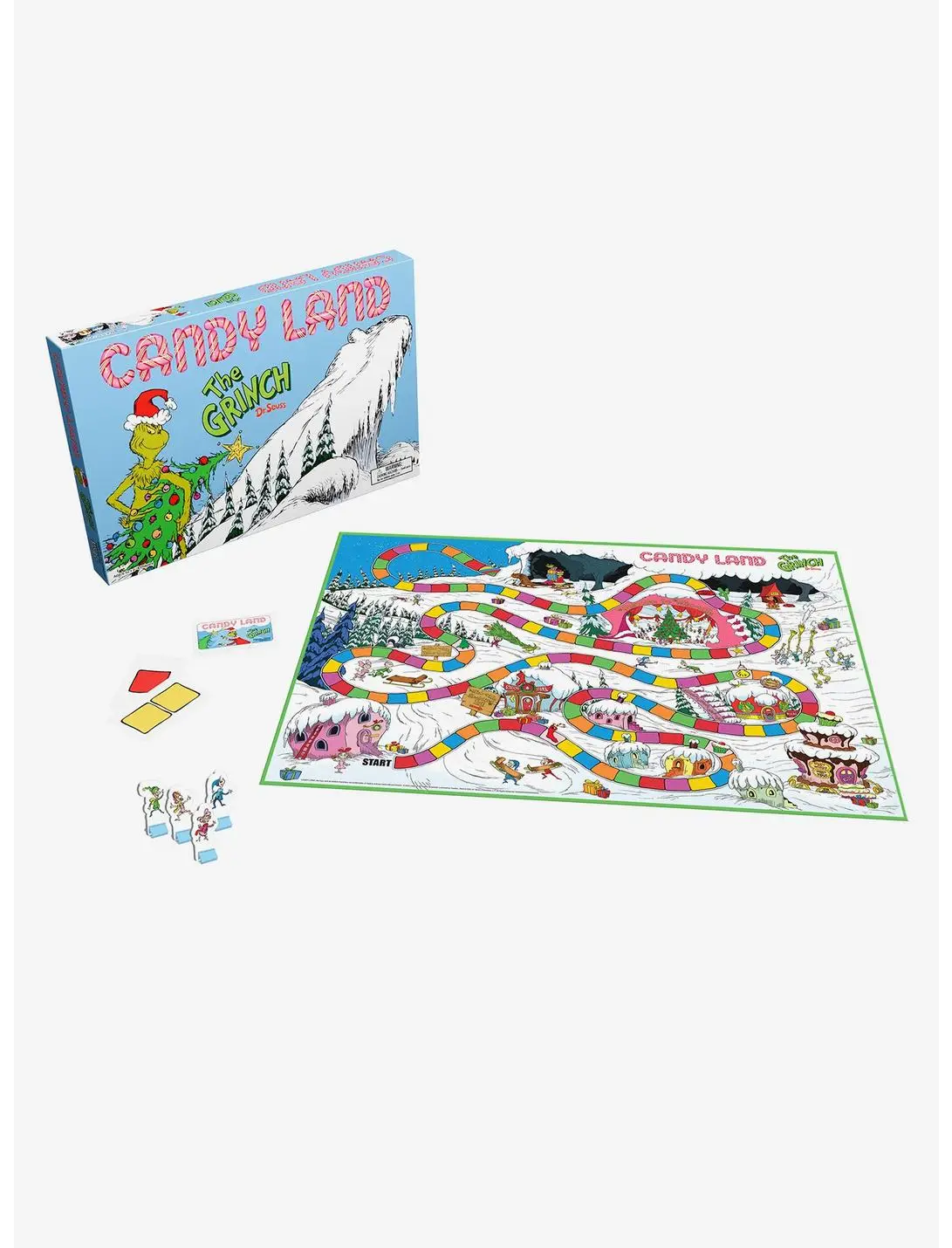 Dr. Seuss How The Grinch Stole Christmas Candy Land Board Game