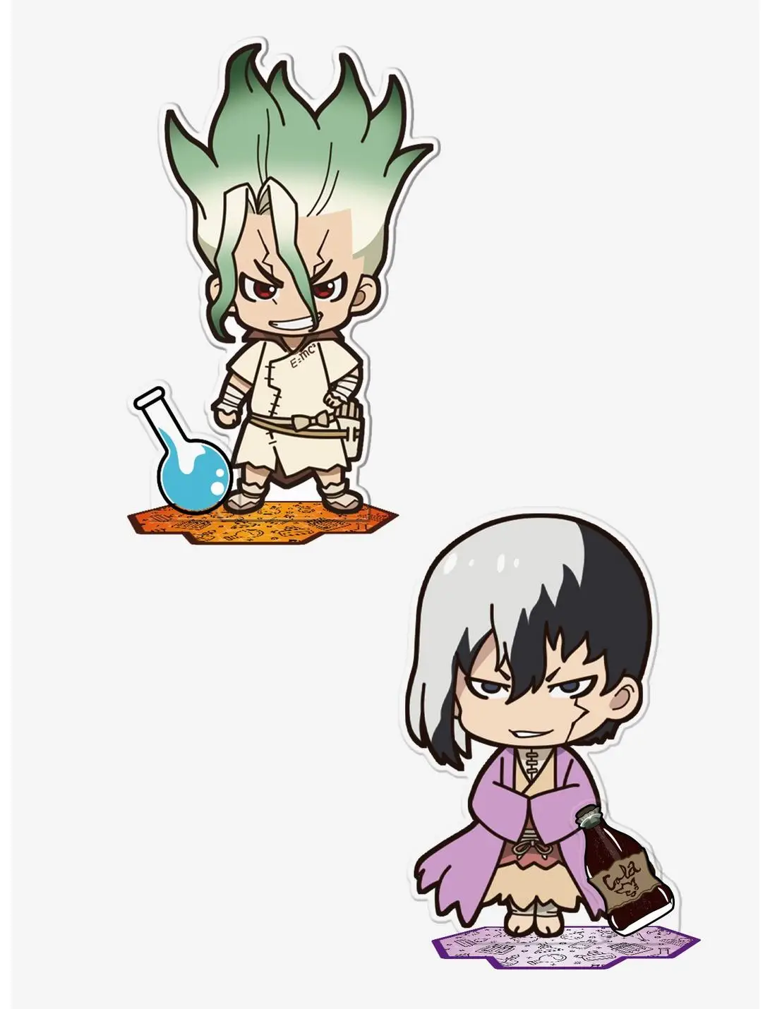 Dr. Stone Senku & Gen Acryl Bundle