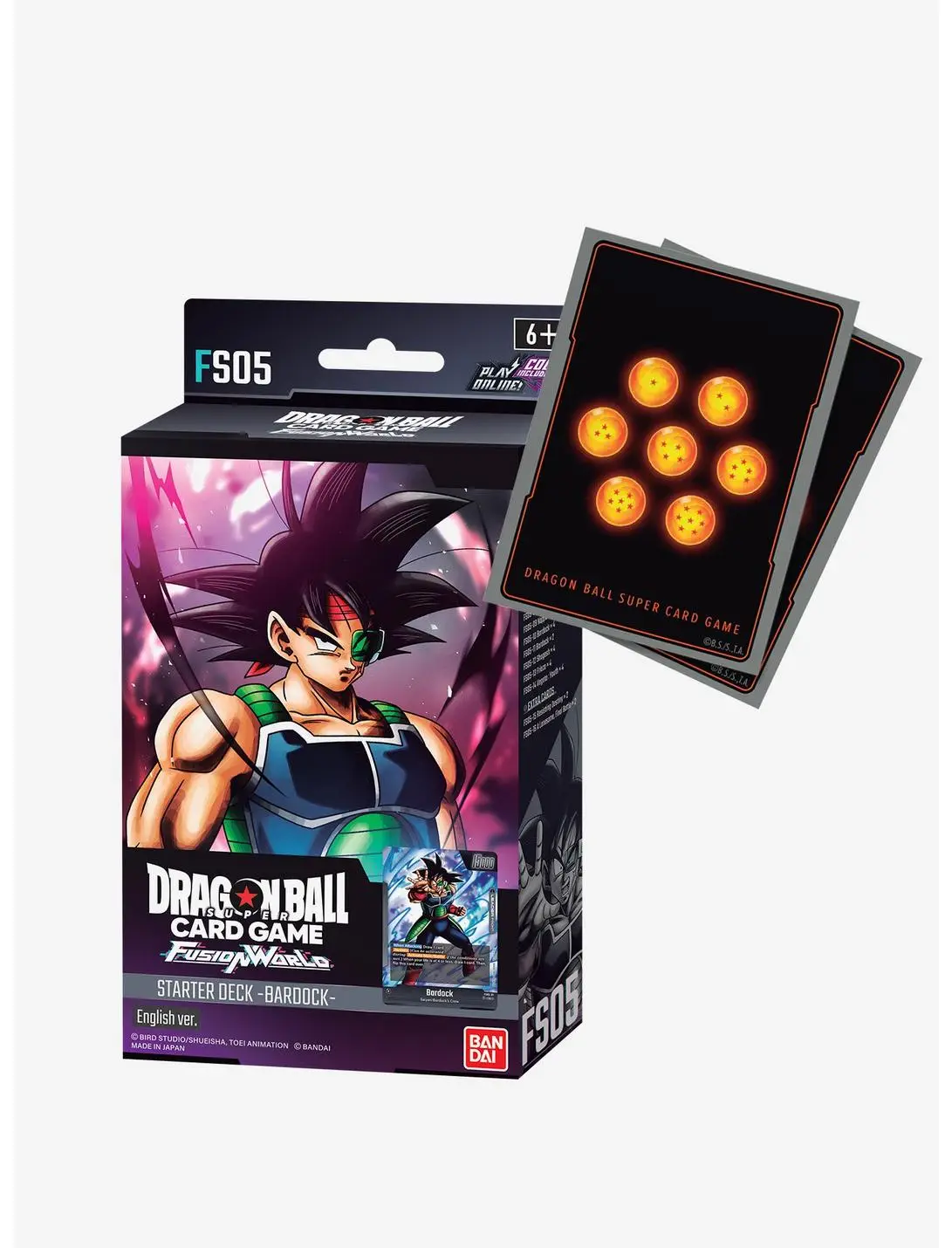 Dragon Ball Super Card Game Fusion World Bardock Starter Deck