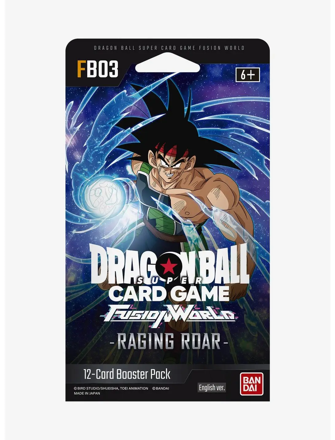 Dragon Ball Super Card Game Fusion World Raging Roar Booster Pack