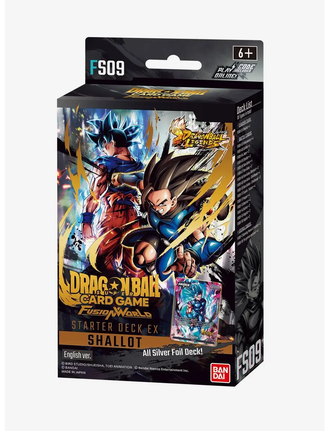 Dragon Ball Super Card Game Fusion World Shallot Starter Deck EX
