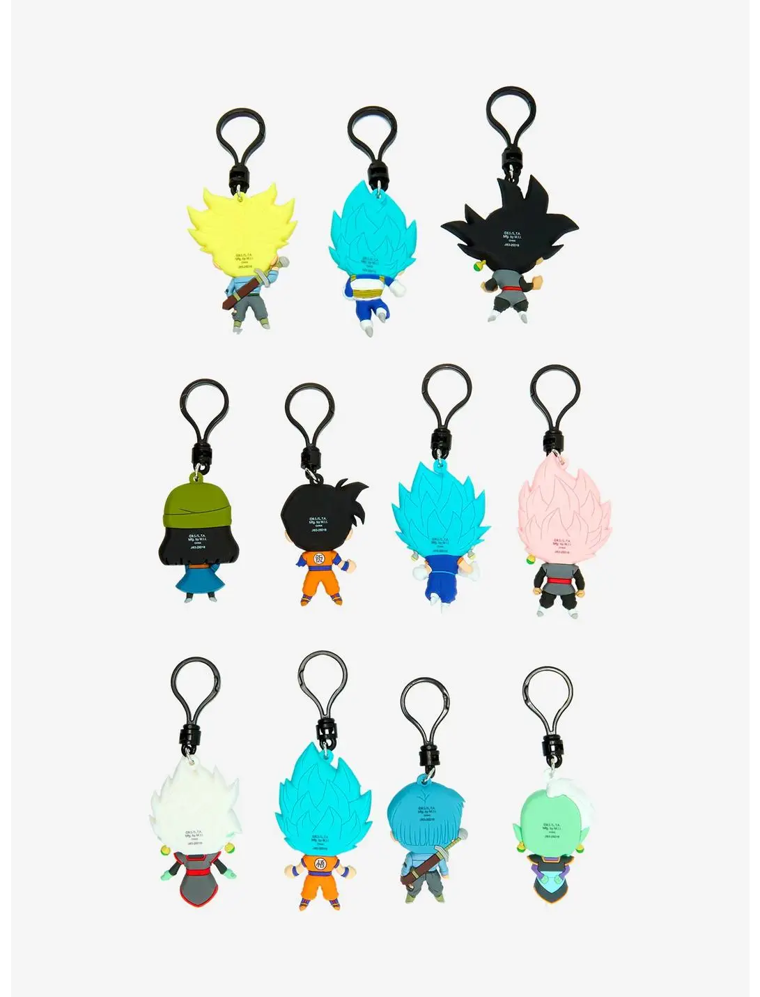 Dragon Ball Super Characters Blind Bag Figural Bag Clip