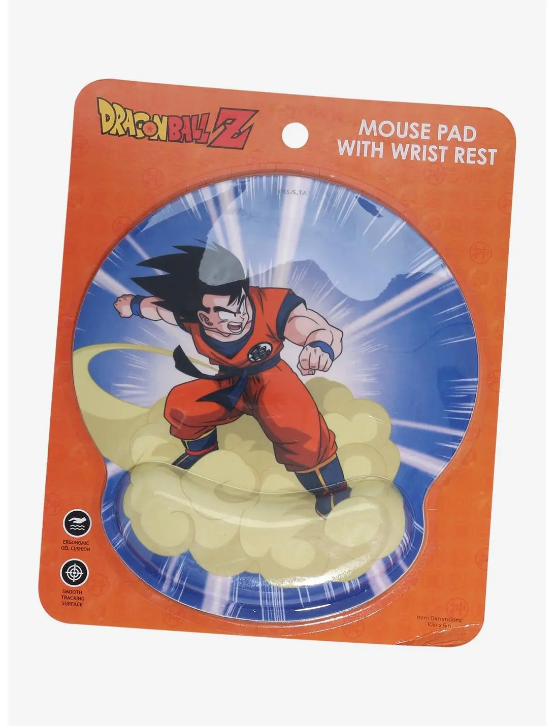 Dragon Ball Z Goku Mouse Pad With Wrist Rest