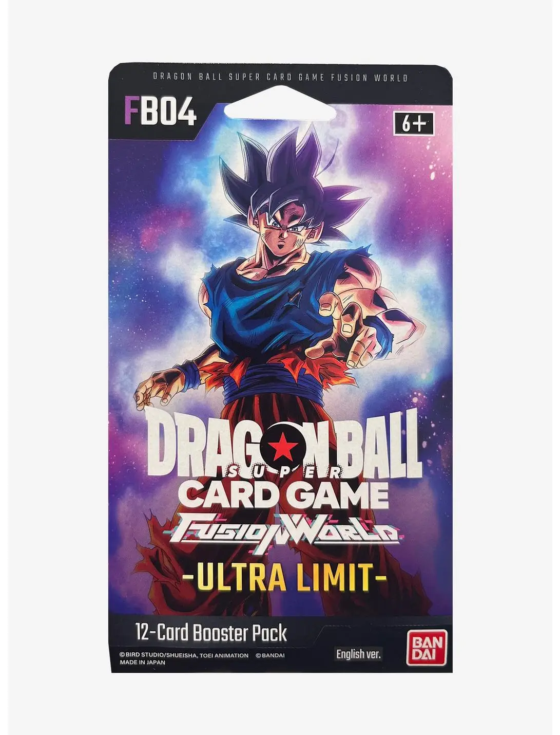Dragon Ball Z Super Card Game: Fusion World Ultra Limit Booster Pack