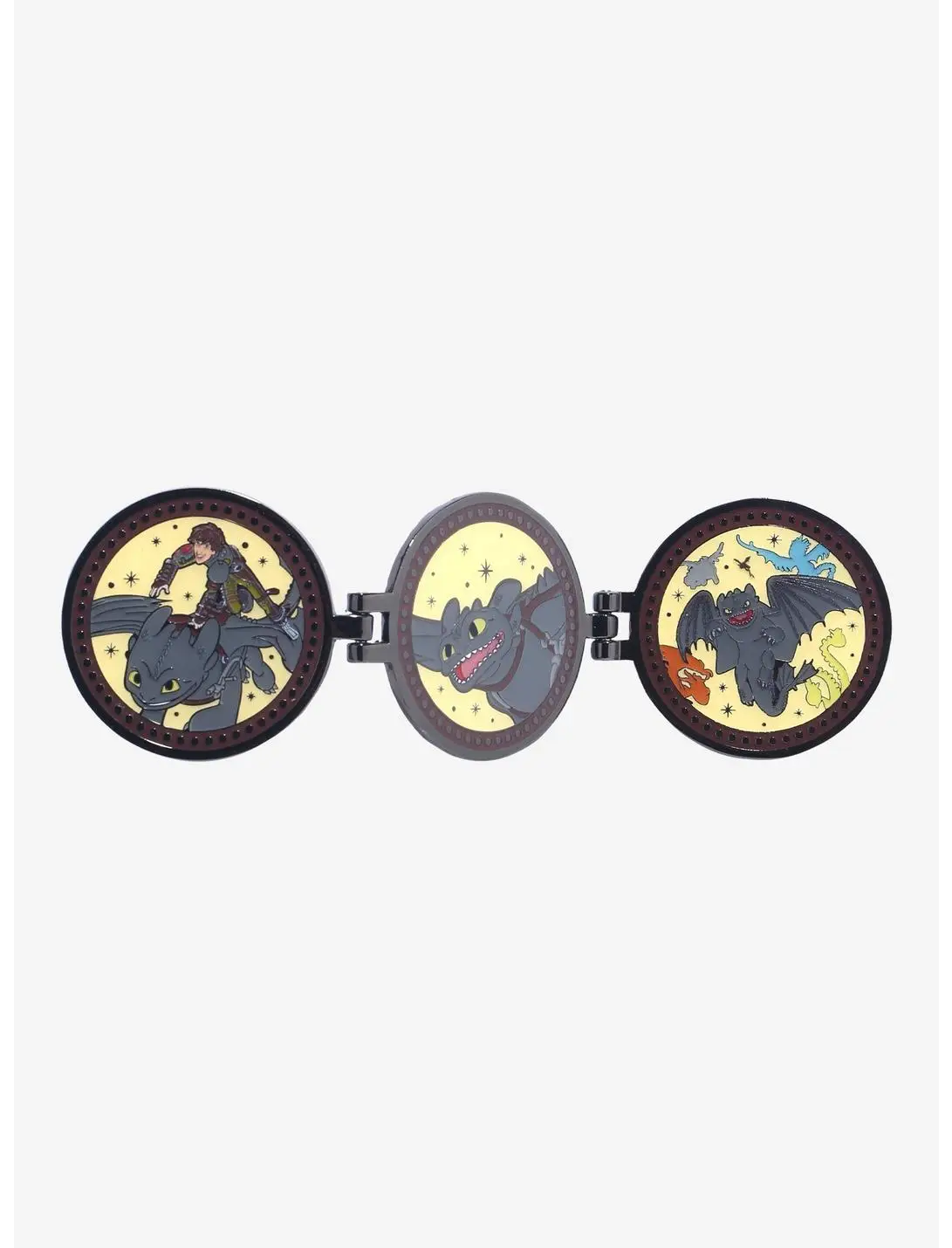 DreamWorks How to Train Your Dragon Hinged Multi Portrait Enamel Pin — BoxLunch Exclusive