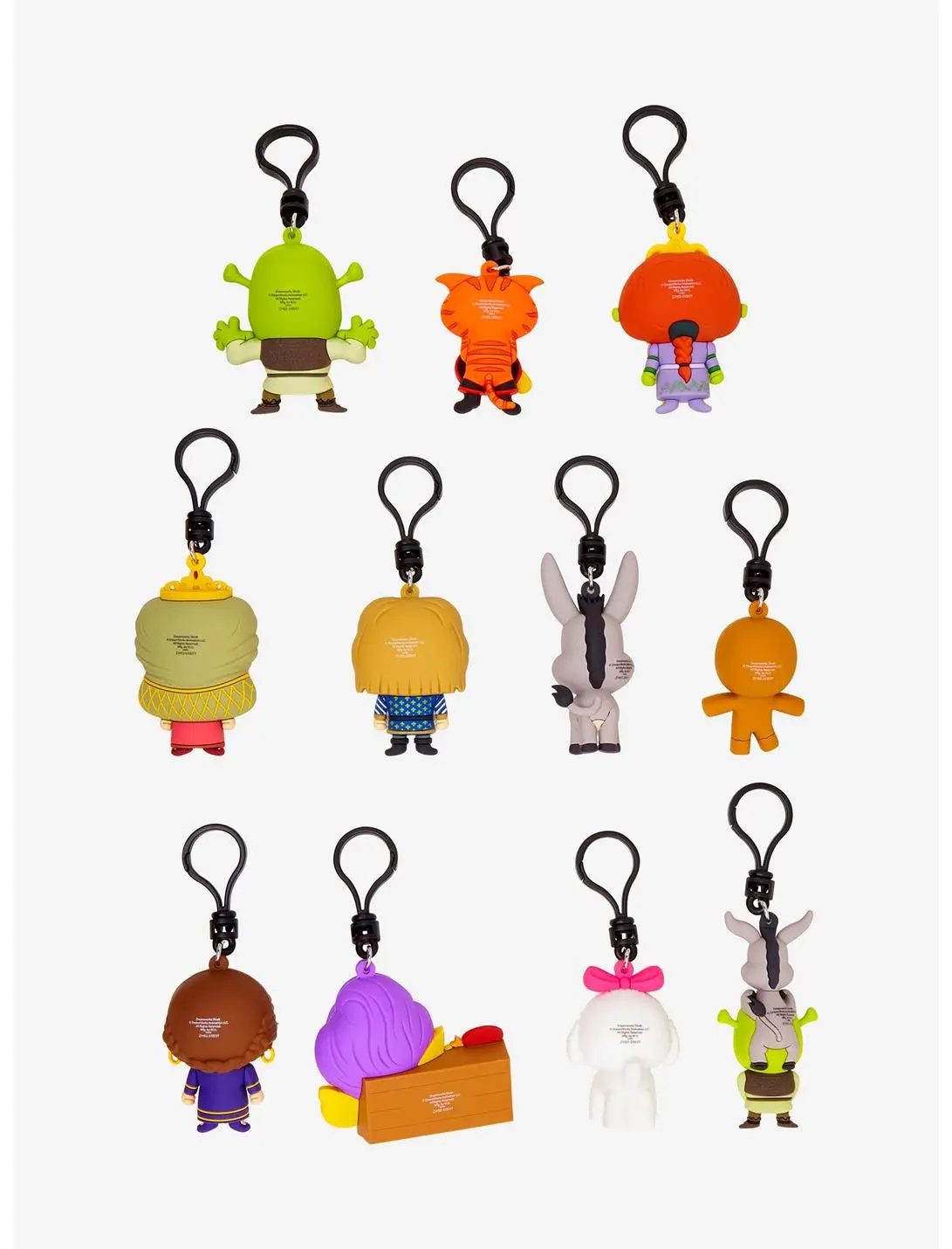 DreamWorks Shrek 2 Characters Blind Bag Figural Bag Clip