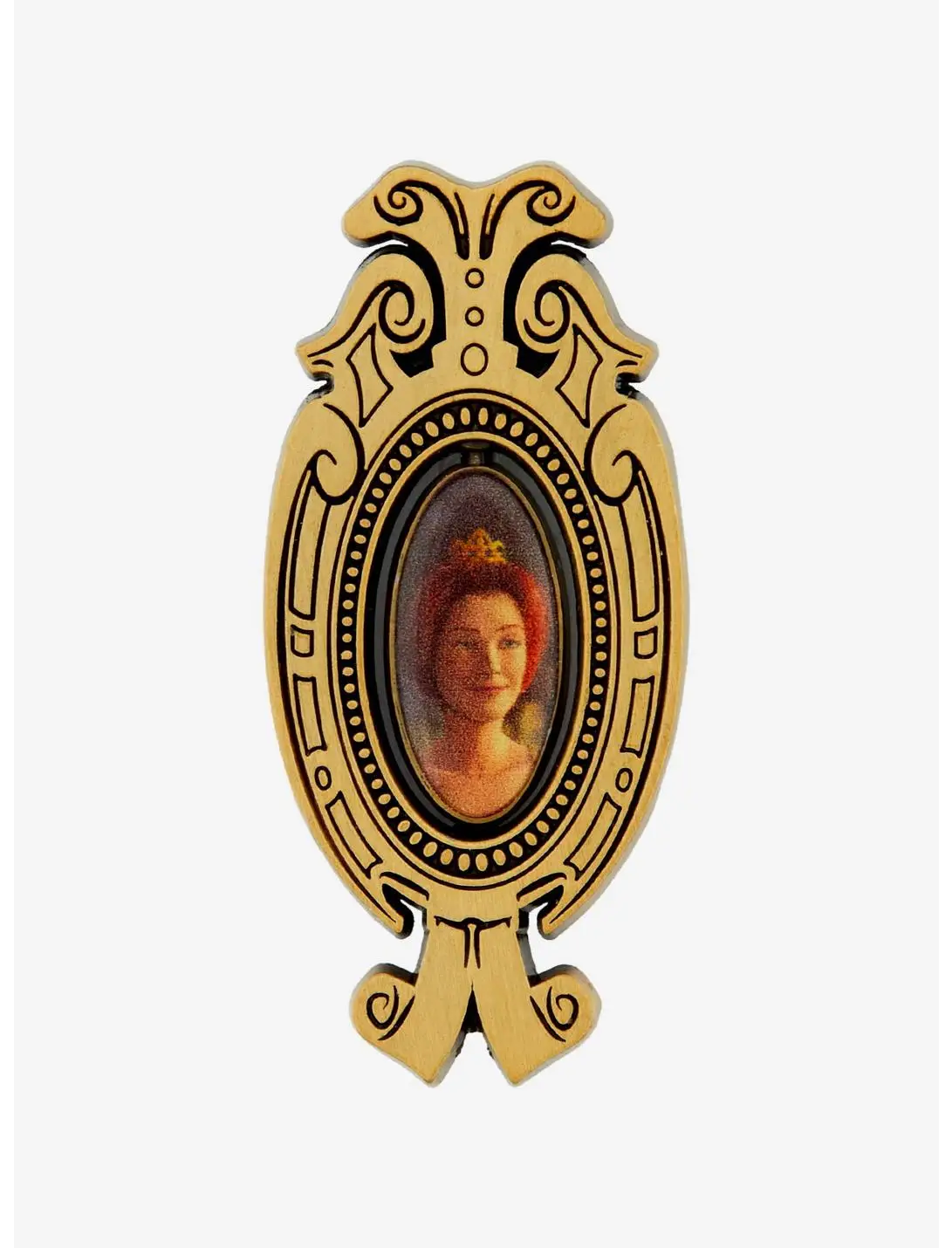 DreamWorks Shrek Fiona Magic Mirror Spinning Enamel Pin — BoxLunch Exclusive