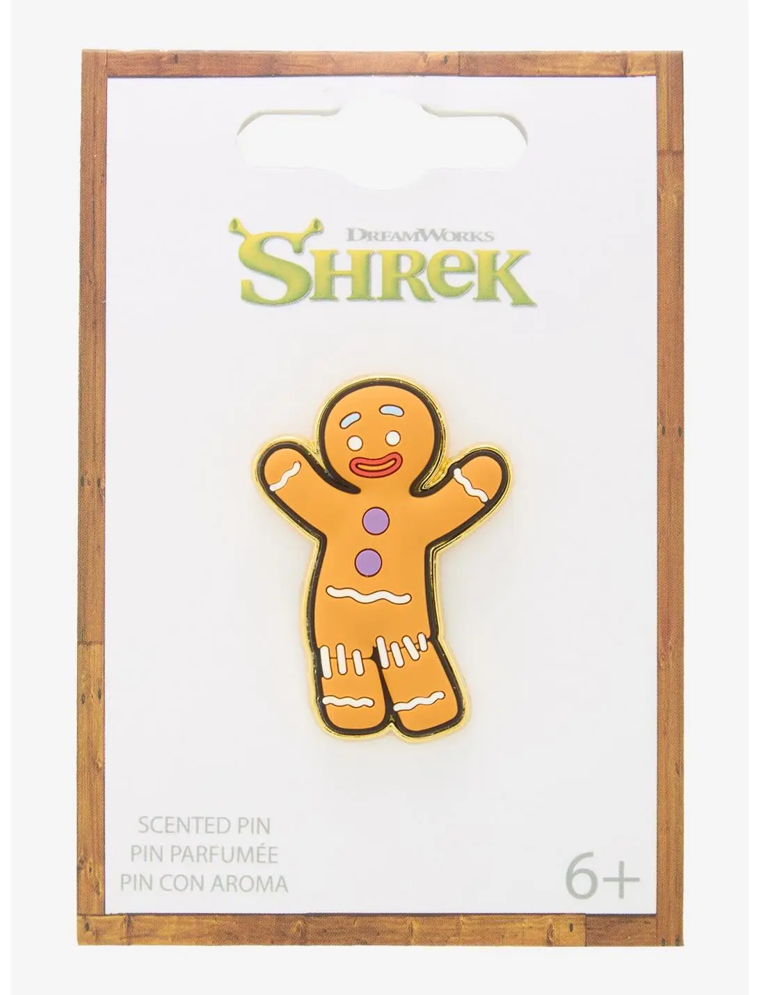 DreamWorks Shrek Gingy Scented Enamel Pin — BoxLunch Exclusive