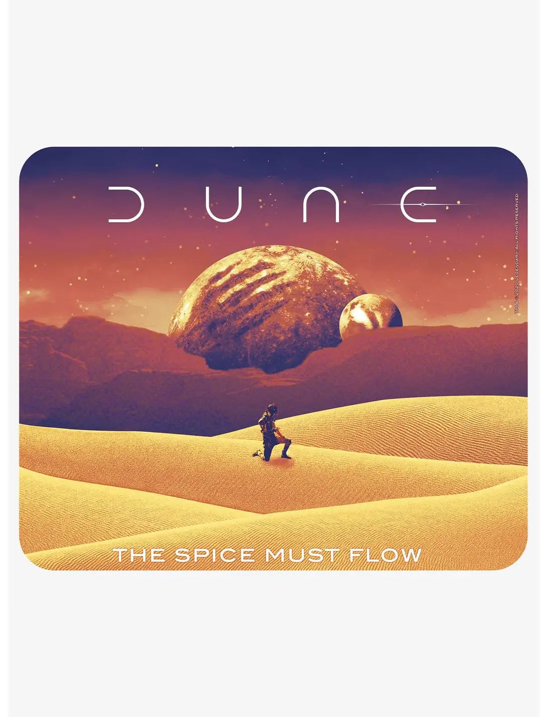 Dune The Spice Must Flow Mousepad