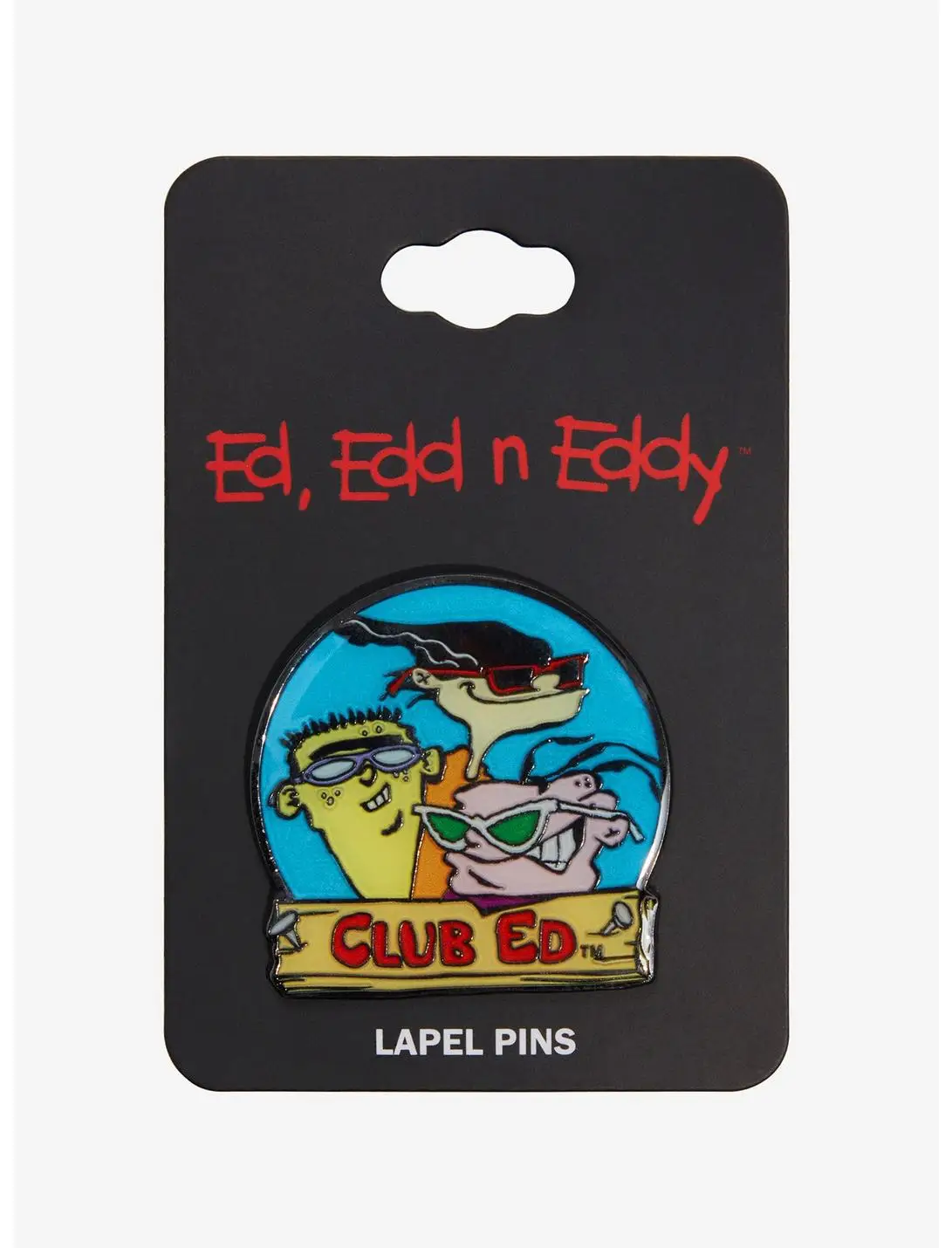 Ed, Edd n Eddy Club Ed Group Portrait Enamel Pin - BoxLunch Exclusive