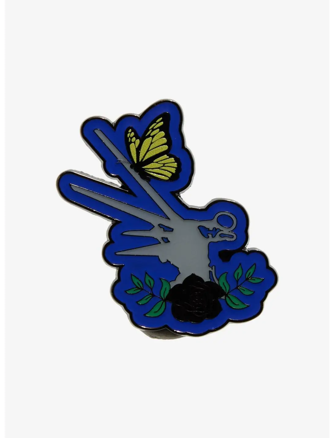Edward Scissorhands Butterfly Enamel Pin — BoxLunch Exclusive