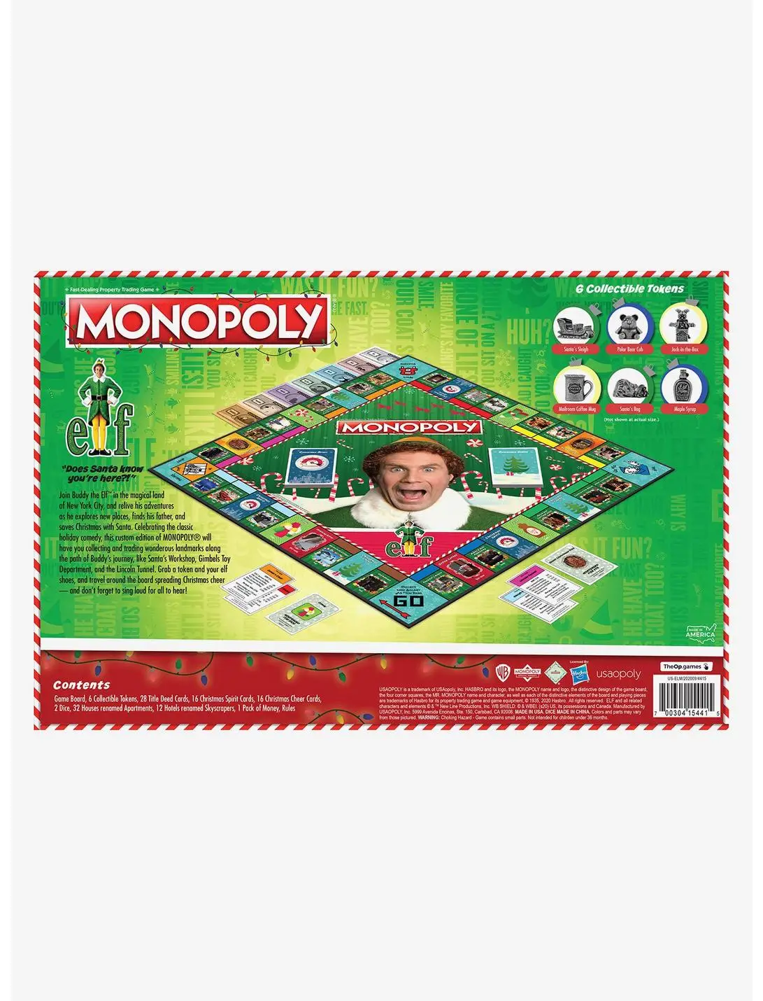 Elf Monopoly Game